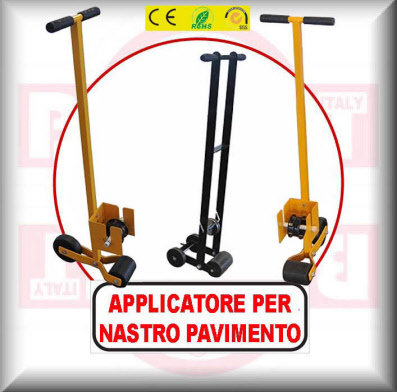 APPLICATORE NASTRO PER PAVIMENTO SEGNALETICA